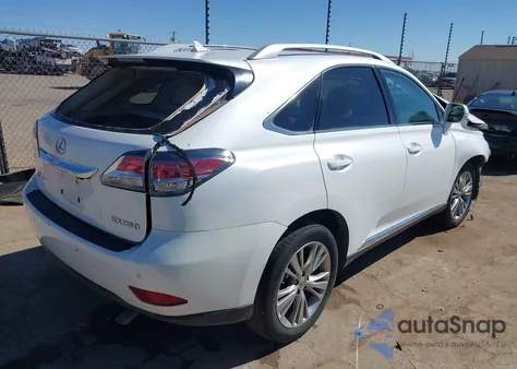 2013 Lexus Rx 350 из США, поврежденный, VIN 2T2ZK1BA6DC089321